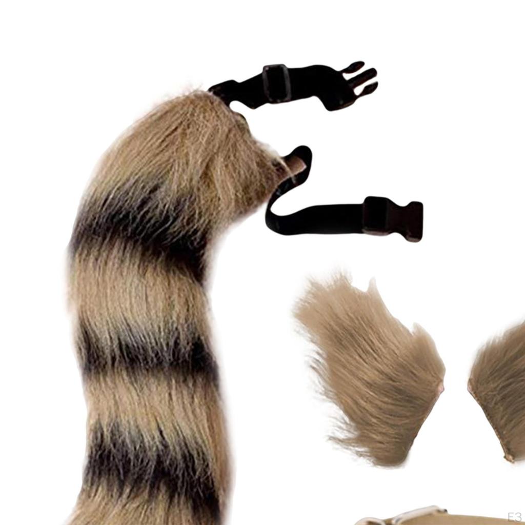 Cosplay Costumes, Long Tail Neck Choker Fancy Dress Kit for Carnival Masquerade