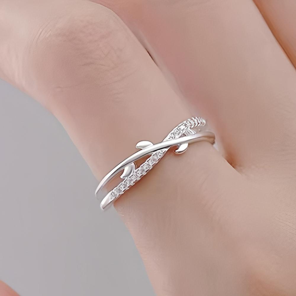 925 Sterling Silve Green Crystal Geometry Ring Square Retro Sweet Jewelry Birthday Gift Dropshipping