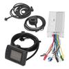 Elektrofahrrad Umbausatz 36V 48V 1000W 30A Bürstenloser Motorcontroller M3 Display Daumengas