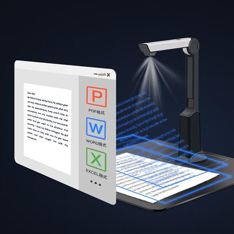Eloam S580P Portable High-Speed Document Scanner CN Plug (adapter Included)