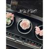 Butterfly Tulip Car Fragrance Diffuser Stone High-End Flower Car Air Vent Decoration Interior Ornament
