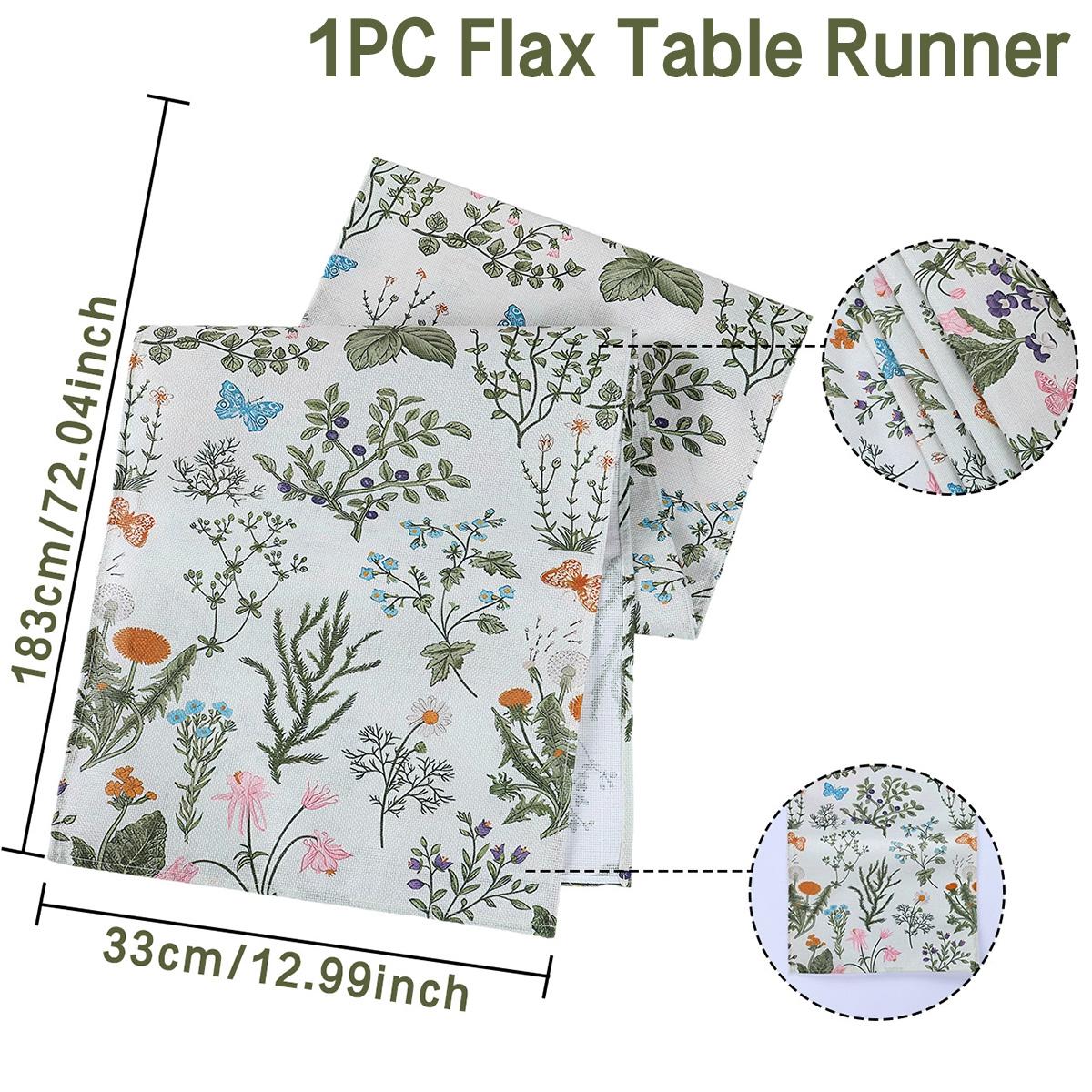 

Ромашка Эвкалипт Лаванда Цветочные Листья Летняя Скатерть Весна Кухня Обеденный Стол Украшение для Дома Украшение для Вечеринки