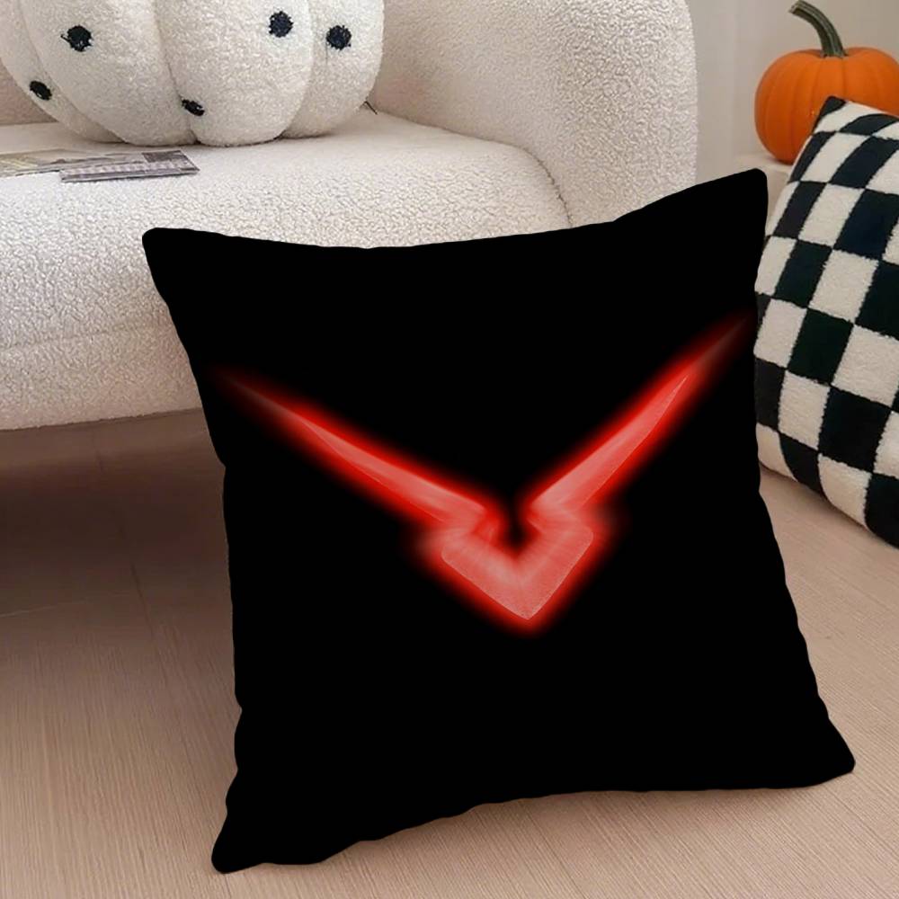 Classic Anime Code Geass Pillow Case Anti-Dustmite Pillowcase Invisible Zipper Silky Short Plush Sofa Cushion Cover
