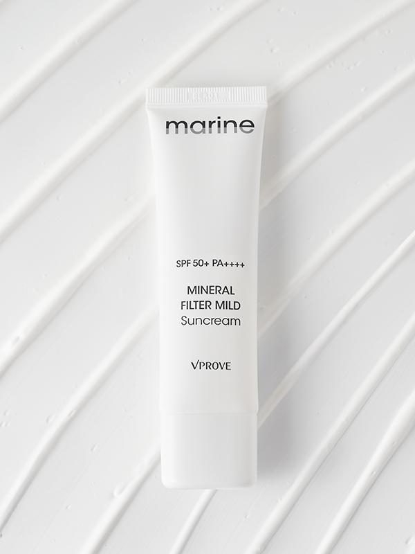 Vprove Marine Mineral Mild Sun Cream SPF50+ PA++++ 50ml 1ea