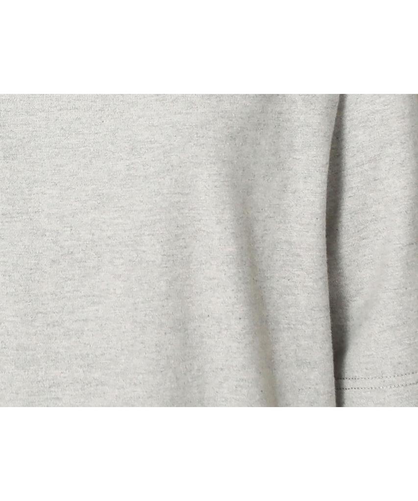 Snow Peak Recycled Cotton Mockneck T-Shirt, Size L, M.GREY, TS-25SU403, Perfect for Festivals, Camping, and Outdoor Activities