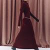 Women Knitted Maxi Dress Elegant Turtleneck Long Sleeve Sweater Dress Fall Winter Sexy Christmas Party Dress