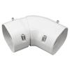 Inaba Denko Pipe Decorative Cover, Flat and Adjustable Corner Type, White LDKS-70-W