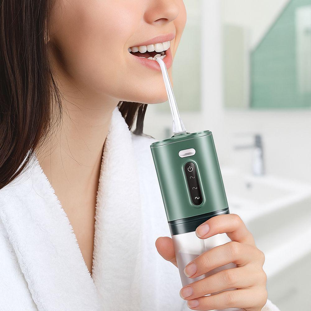 USB Charging Water Flosser Deep Clean Dental Scrubber Electric Toothbrush  Braces Cleaning