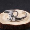 Bracciale Chiave Inglese Uomo Dominante Motociclista Punk Rock Gioiello Regalo Strumento di Riparazione Bracciale Aperto Accessorio per Feste