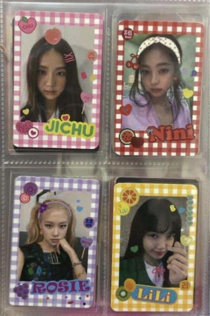 [USED] BLACKPINK trading cards