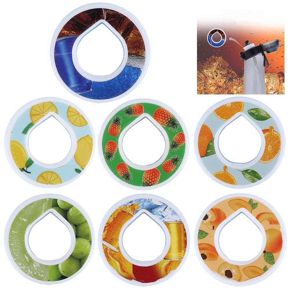 10-1PCS Water Bottle Air Flavour Pods 0 Sugar Air Pods for Water Cup Tritan Plastic Water Drink Bottle Flawour Flavor Pod