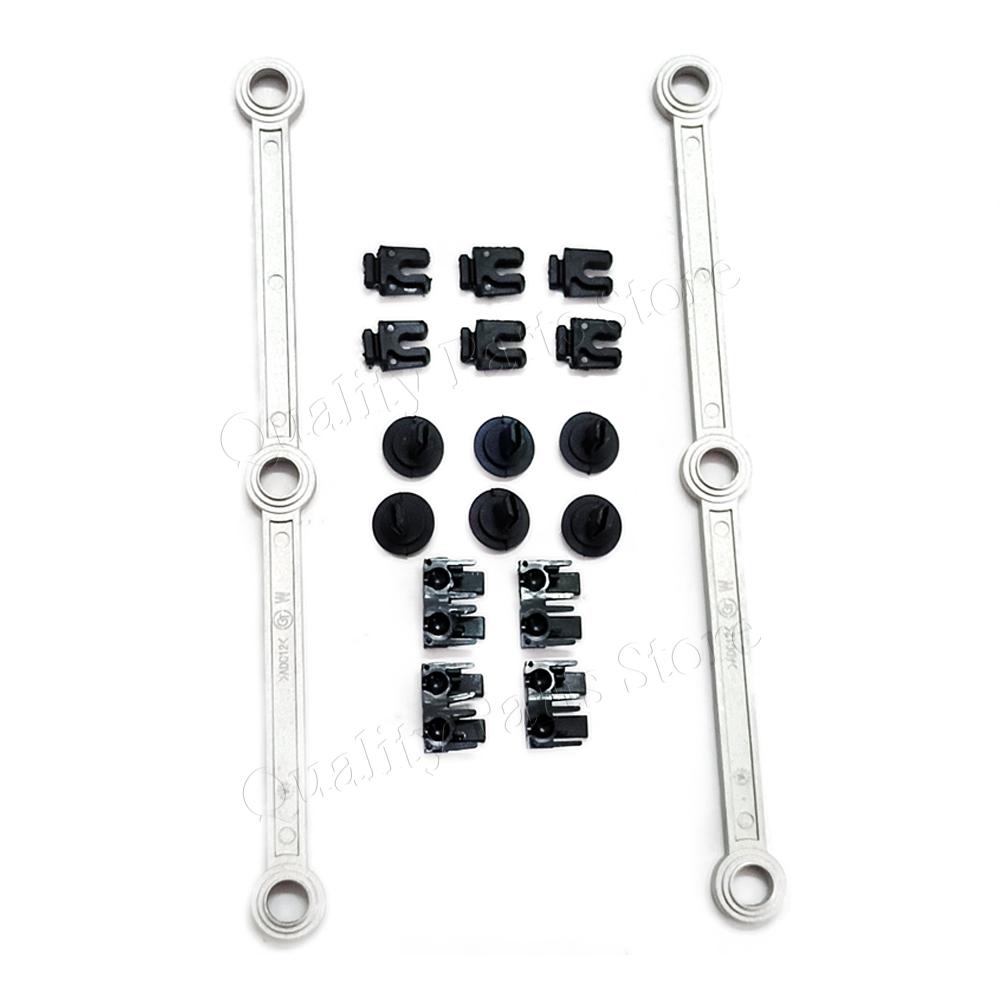 Nuovo Collettore di Aspirazione in Alluminio Flap di Turbolenza Bielle di Collegamento Kit di Riparazione Auto Per Mercedes Benz OM642 6420903237 6420907737