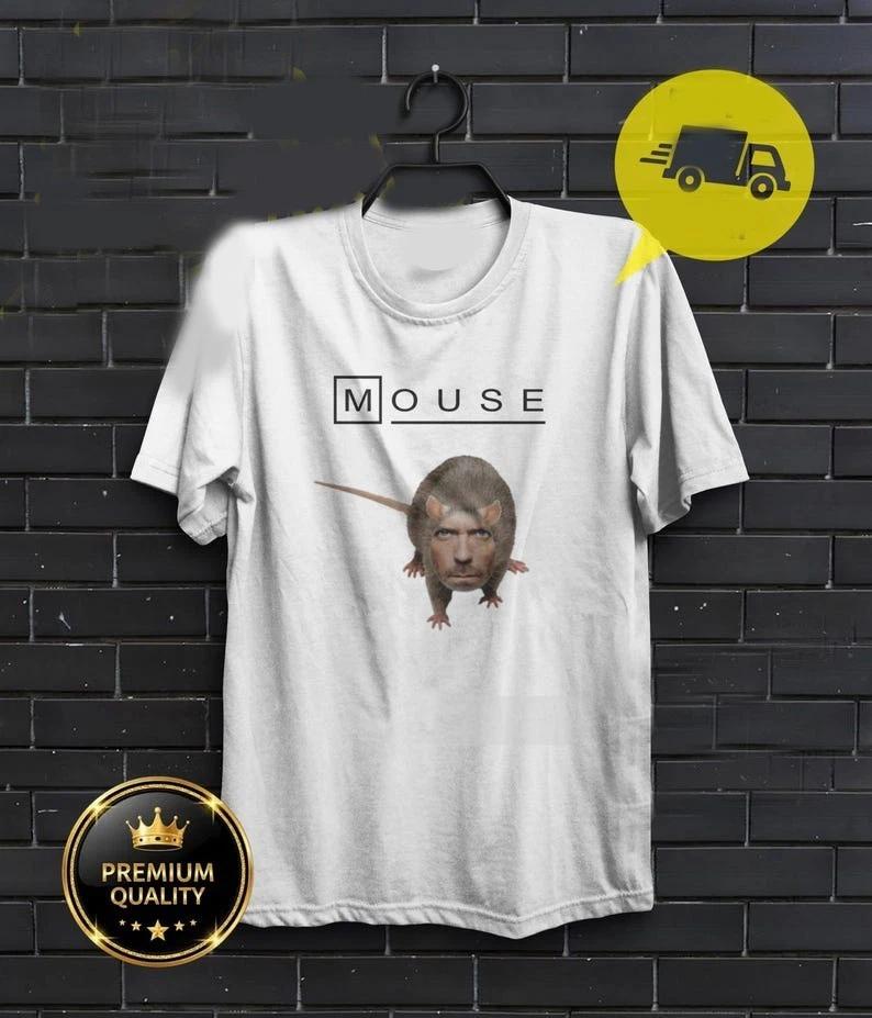 House/Mouse MD Funny shirt, Unisex Jersey T-Shirt, House md shirt, Funny Gift 3XL