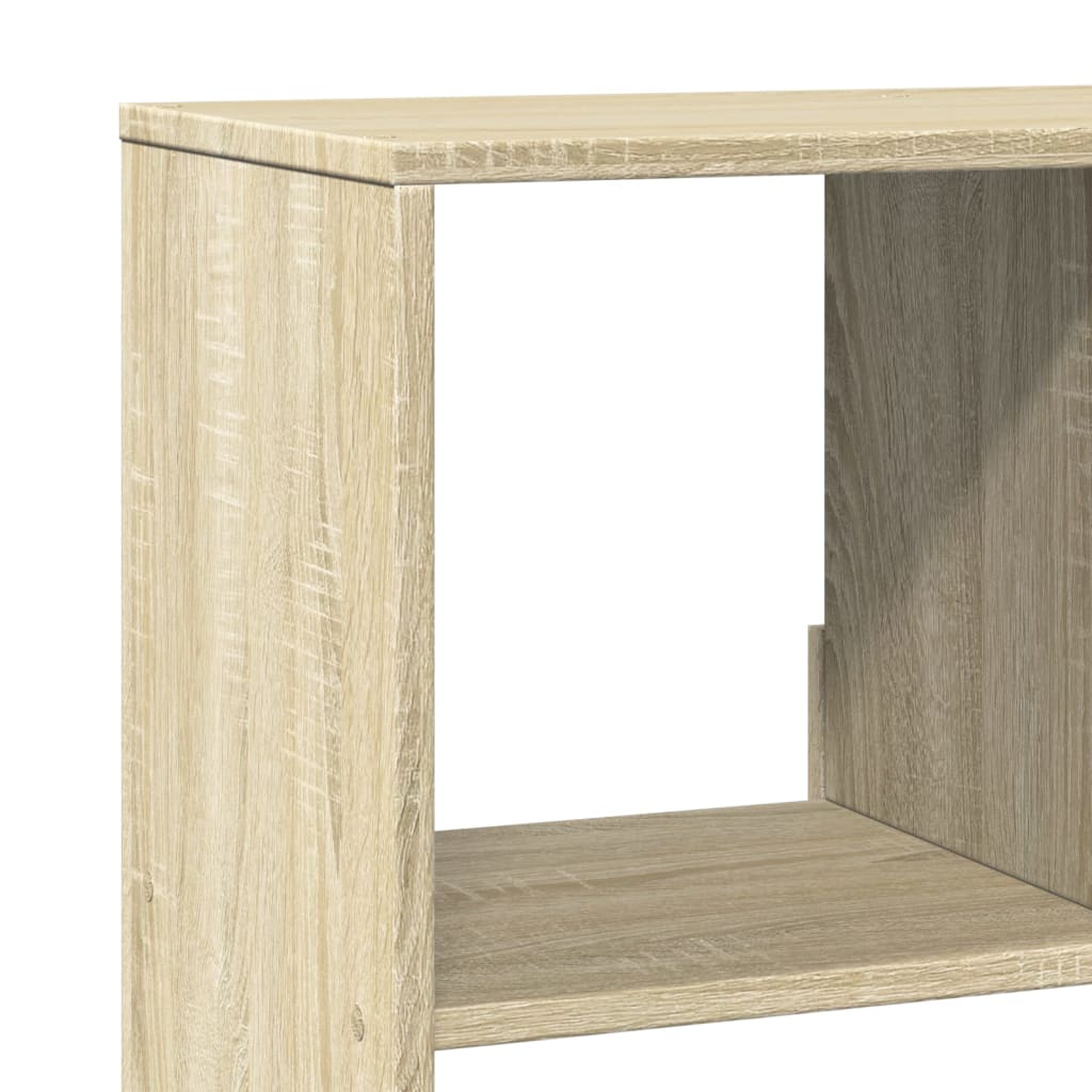Vidaxl Regał, Dąb Sonoma, 100X33X187,5 Cm, Materiał Drewnopochodny