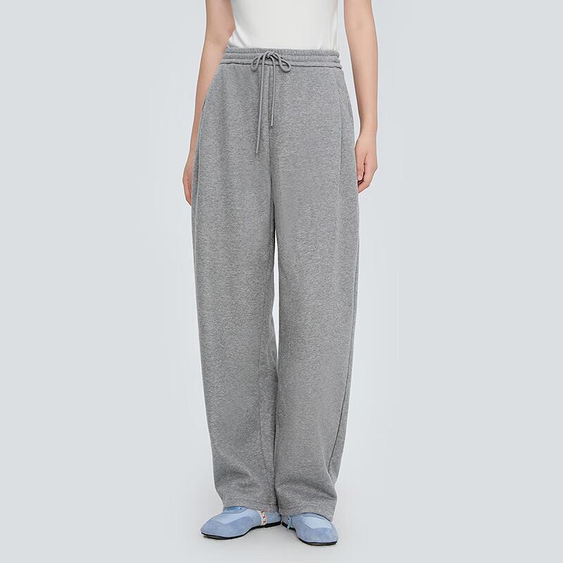 Ledian Women's Thickened Knit Wide-Leg Casual Pants