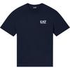 EA7 Cotton Logo Pullover Crew Neck Short Sleeve T-Shirt Men Tops 7M001327-AF17789-UB102