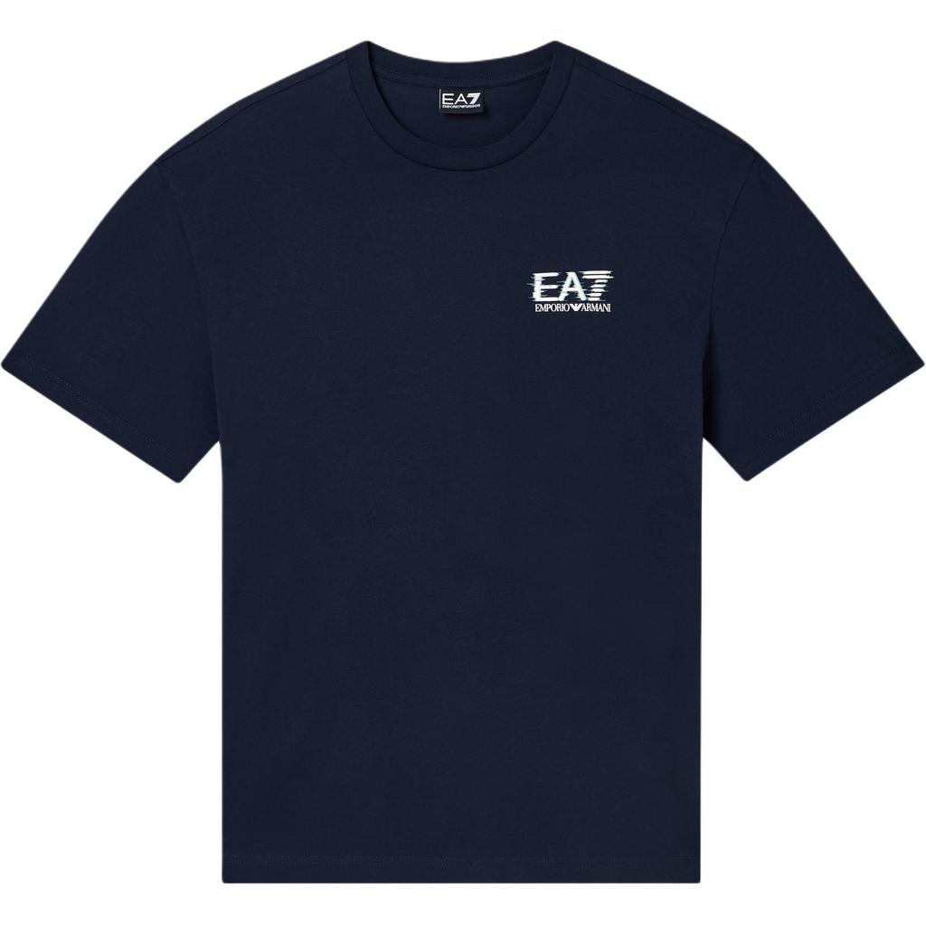 Emporio Armani EA7 Cotton Logo Pullover Crew Neck Short Sleeve T-Shirt Men tops 7M001327-AF17789-UB102
