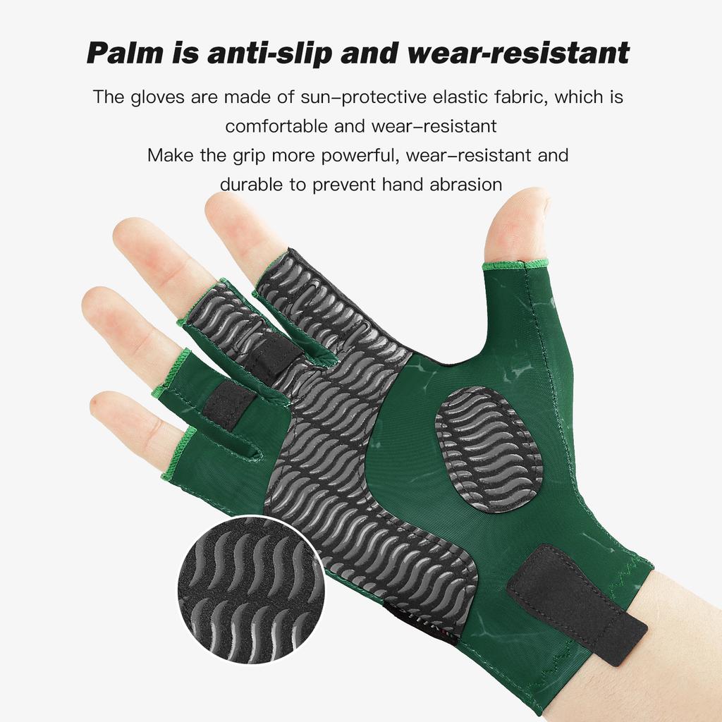Fishing Gloves Catching Gloves Release Anti-Slip Protect Hand From Puncture Scrapes Waterproof Fishing Gloves