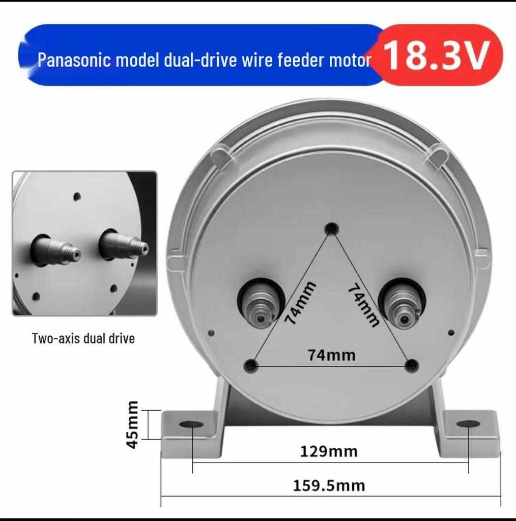 MIG Welding Wire Feeder Kit: Bracket, Damping Shaft, Handle, Gun Holder, Aviation Plug, Socket, Motor Control Box