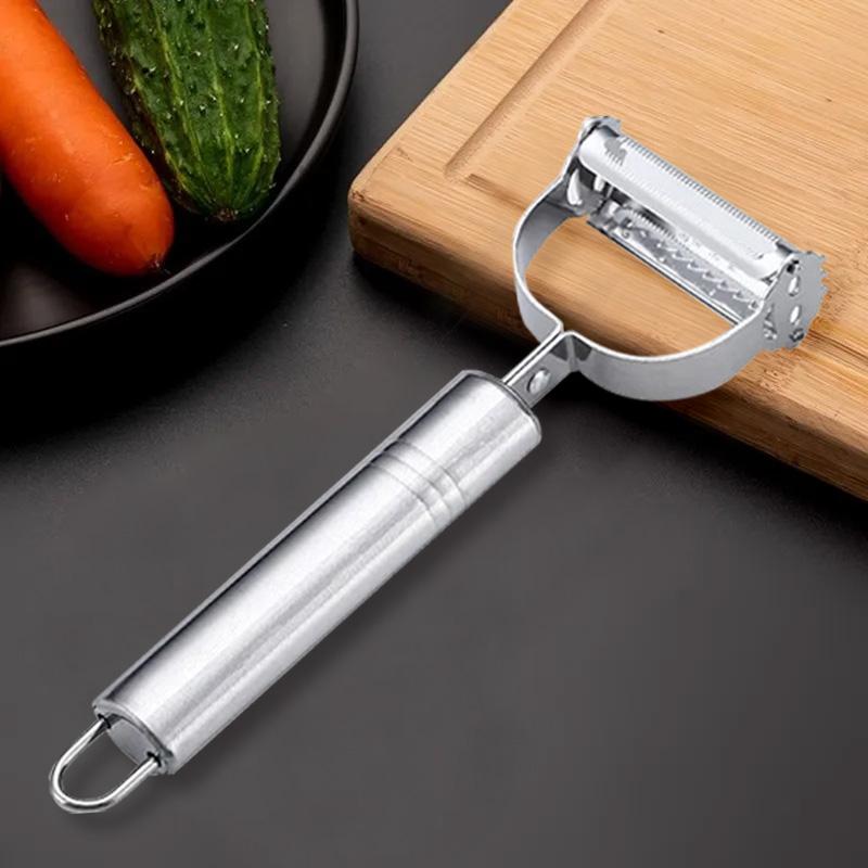 

1шт терка соломкой из нержавеющей стали картофелерезка измельчитель морковкочистка кухонный инструмент