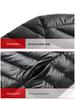 Trendy Men's Hooded Lightweight Down Jacket - 90% White Duck, Perfect for Spring & Autumn