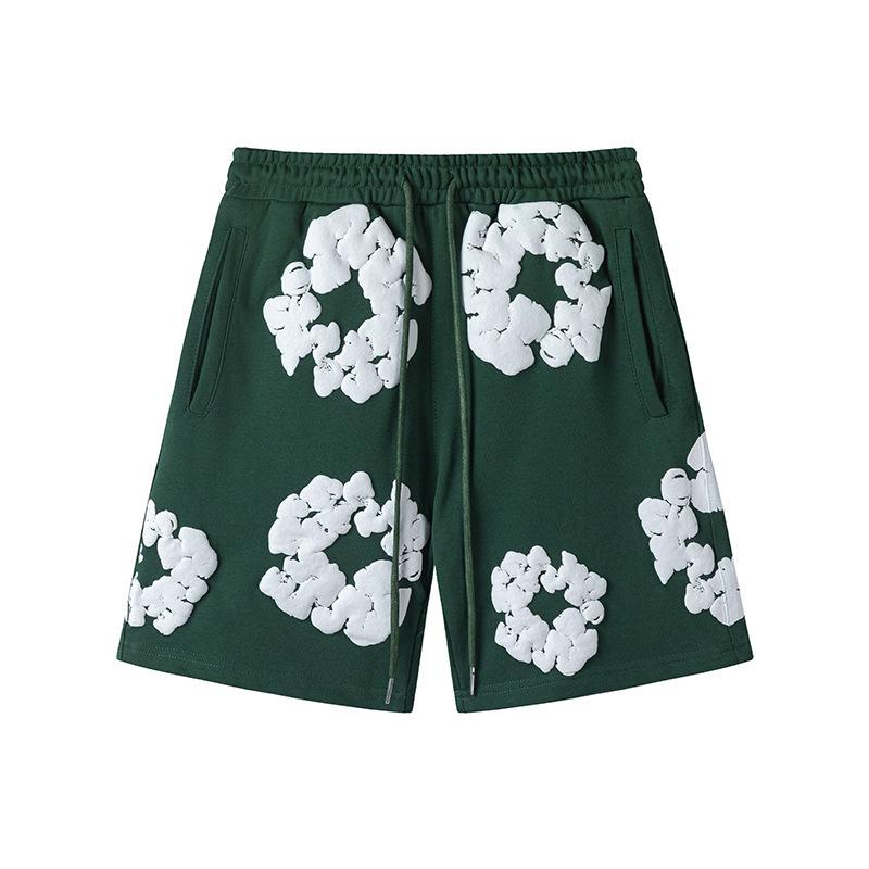 Fleece-Lined Denim Tears Hoodie & Sweatpants Set Inspired by Kanye's Style