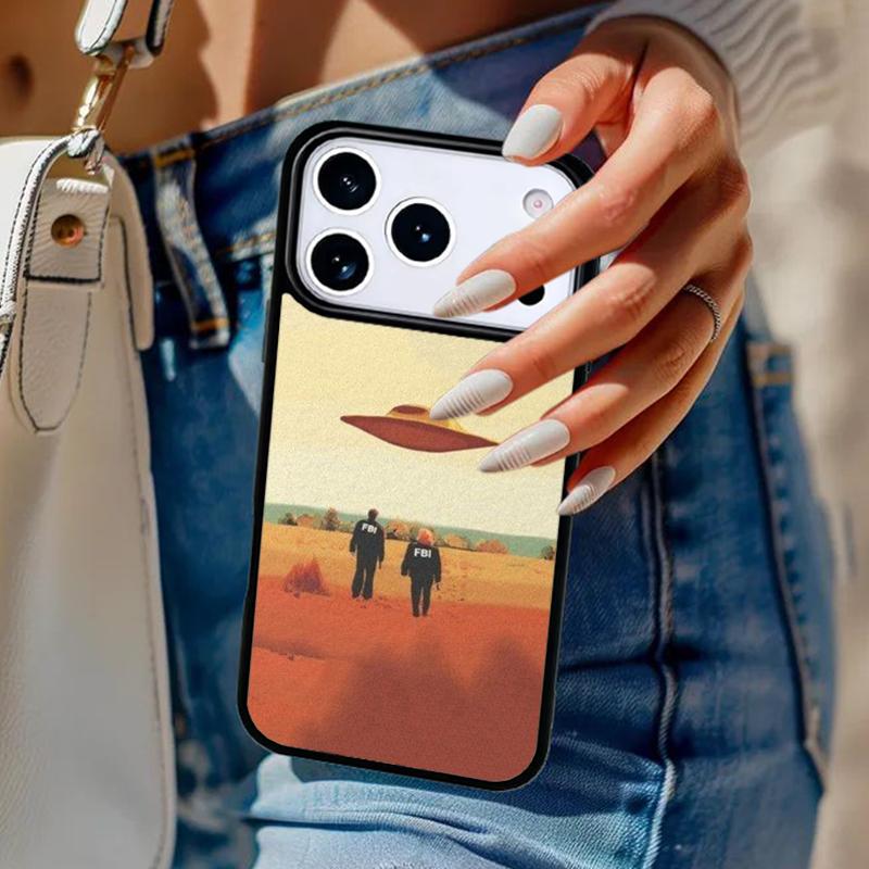

The X Files I want to Believe Phone Case For iPhone 17 Air 14 15 13 12 Max Cover For Apple 16e 11 Pro Max Plus Coque iPhone 16pro max
