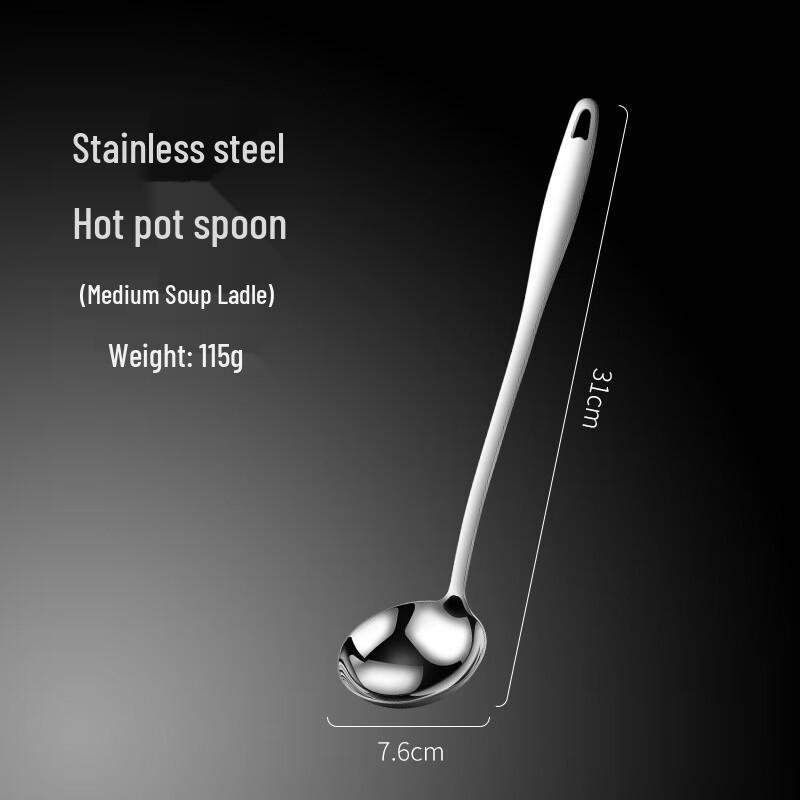 Chang Baosen Stainless Steel Hotpot Spoon Set