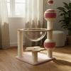 Cat Scratching-resistant Climbing Structure Low Shedding for Cats, Indoor