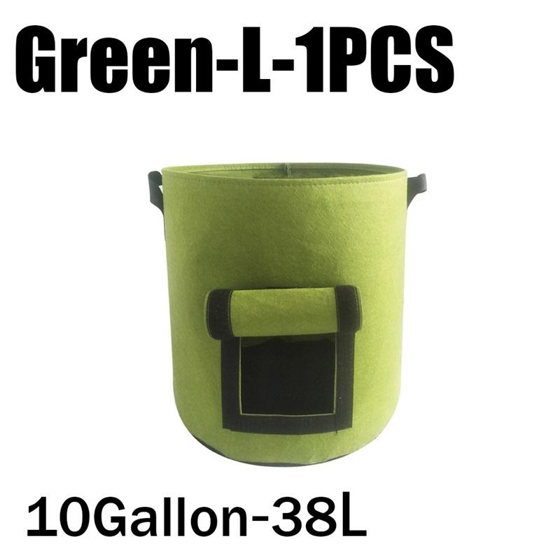 3Styles Felt Plant Grow Bags Nonwoven Fabric Garden Potato Pot Greenhouse Vegetable Growing Bags Moisturizing Vertical Tools
