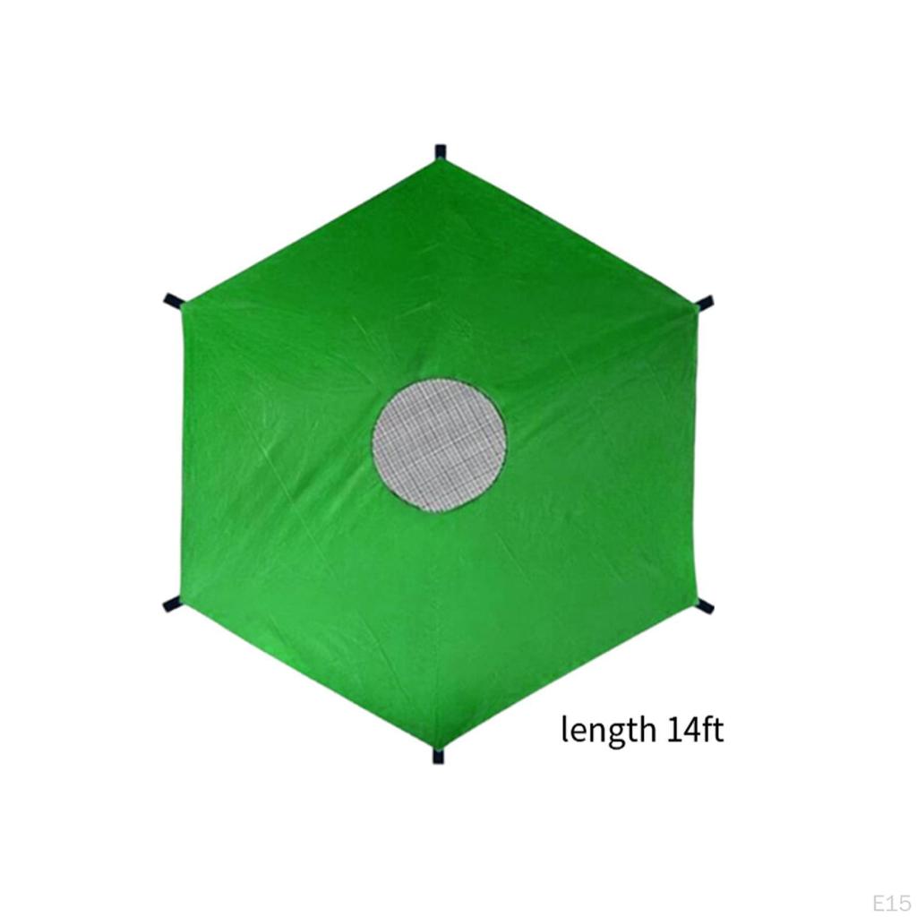 Green Outdoor Trampoline Sun Cover