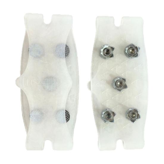 1 pora ledkabių su 5 dygiais vyrams ir moterims, žiemai, lauko vaikščiojimui, ledo ir sniego sukibimo griebtuvai, neslystantys batų dygiai