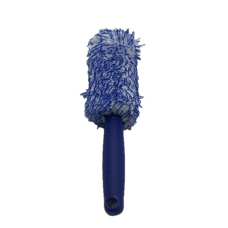 1PCS Car Cleaning Brush Portable Plush Tire and Rim Car Care Accessories Multifunctional Brush Tool Car Cleaning Wheel Brush