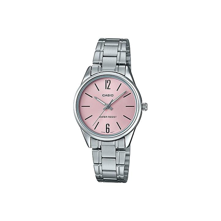 CASIO Women s Standard Series Pink Watch LTP-V005D-4B LTP-V005D-4B Pink Watch Dial