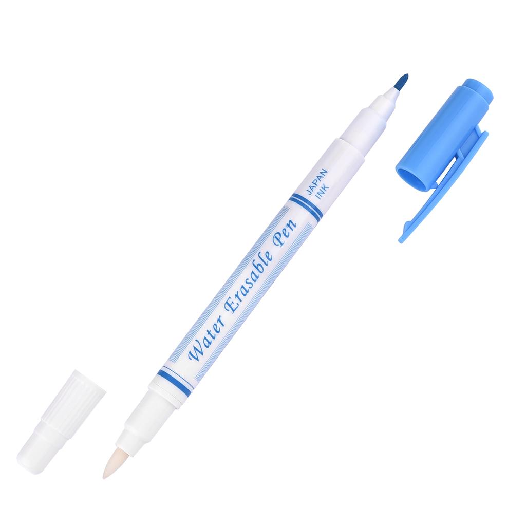 1/7pcs Ink Disappearing Fabric Marker Pen DIY Cross Stitch Water Erasable Pen Dressmaking Tailor's Pen for Quilting Sewing Tools
