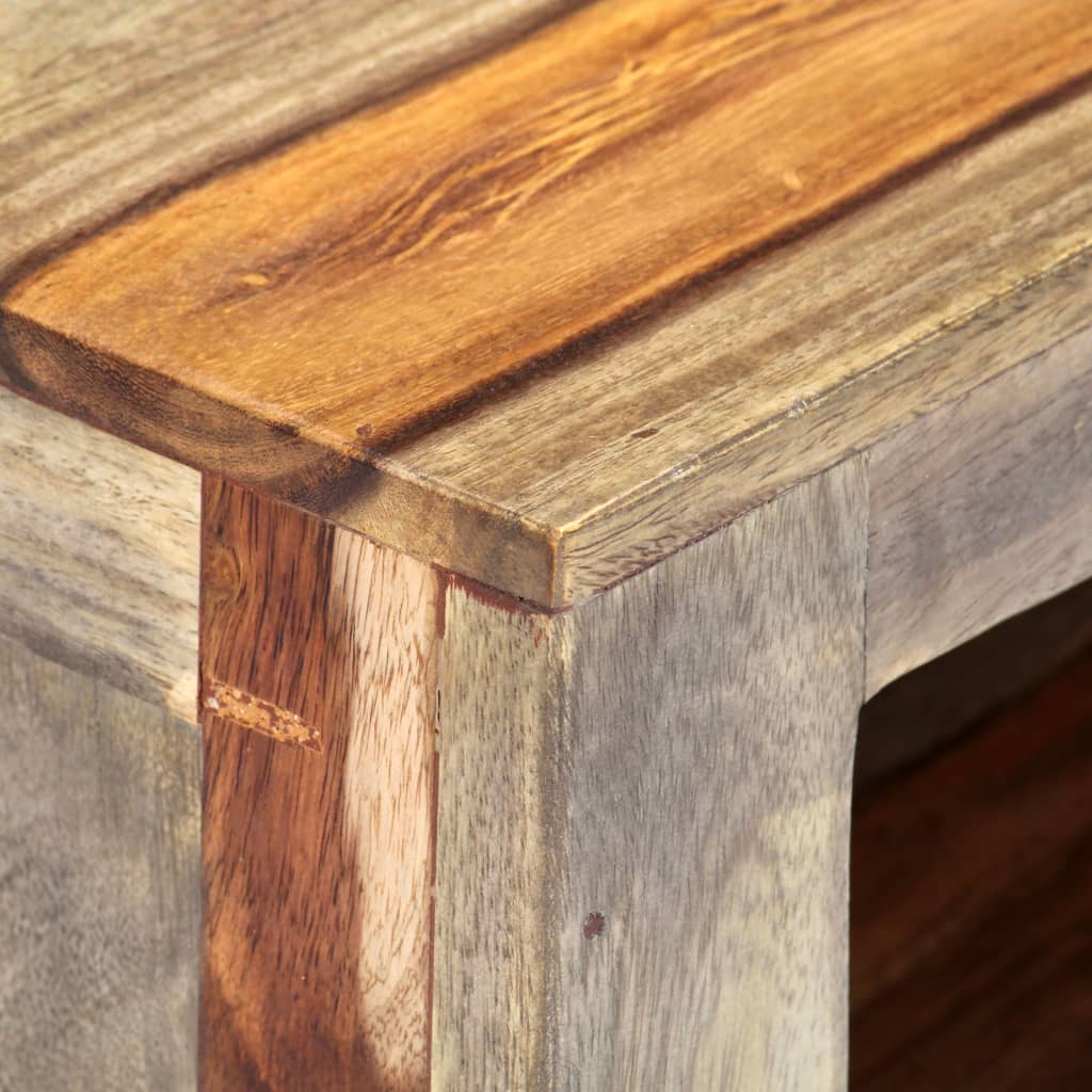 TV Stand 130 X 30 X 40 Cm Solid Acacia Wood