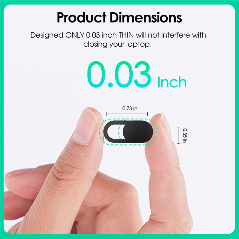 5PCS Webcam Cover Universal Phone Antispy Camera Cover For Web Laptop Tablet lenses Privacy Sticker