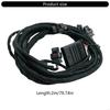 2025 New Automotive Cable Assembly Strong ABS Construction for Consistent Transmission and Weatherproof Ability
