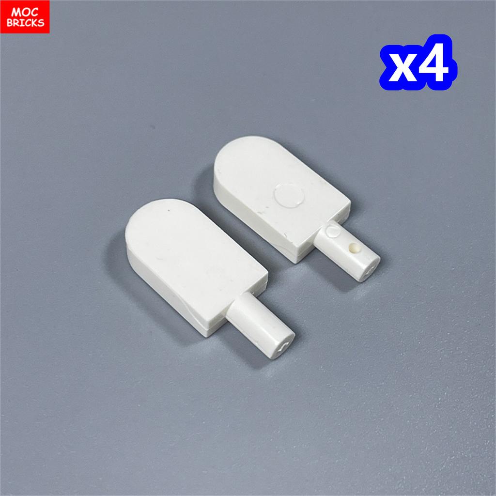 MOC Blocks Food Popsicle Candy Ice Cream Drinking Trans Liquid Learning DO IT YOURSELF Construction Bricks Children's Playthings Plastic Material