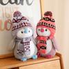 Cute Penguin Plush Toys Wearing Hat Scarf Kawaii Penguin Plushies Stuffed Doll Xmas Birthday Gifts for Boys Girls Home Decor