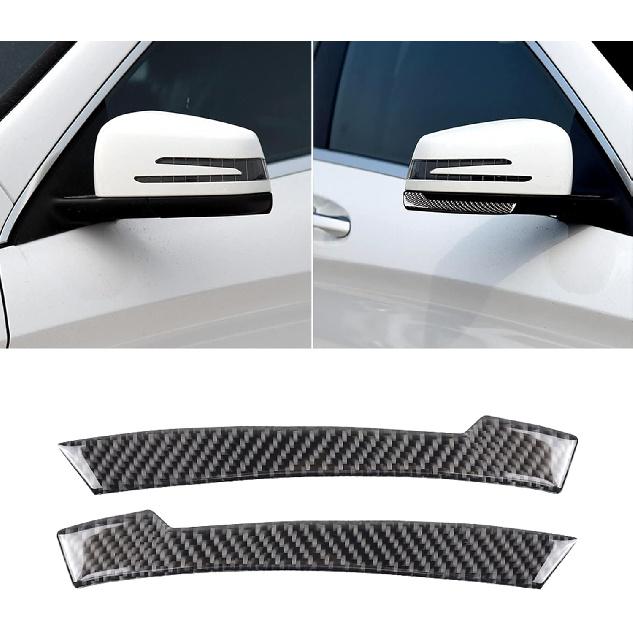 For Mercedes-Benz C-Class W204 2007-2013 Real Soft Carbon Fiber Center Console Gear Shift Panel Surround Cover Trim Kit Car Interior Accessories