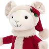 Jellycat Christmas Series Mouse Cute Doll Plush Doll 18cm Tall