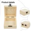 Storage Box Home Household Organizer Wood Craft Box