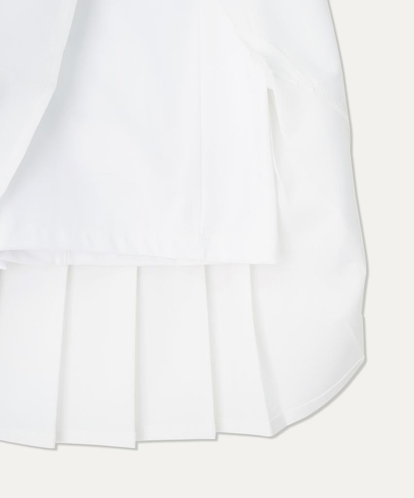 MAYOL Pleated Skirt_White