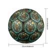 Dinosaur Glass Art Round Football Size 5 Adult Ball Suitable for Training Matches and Outdoor Team.