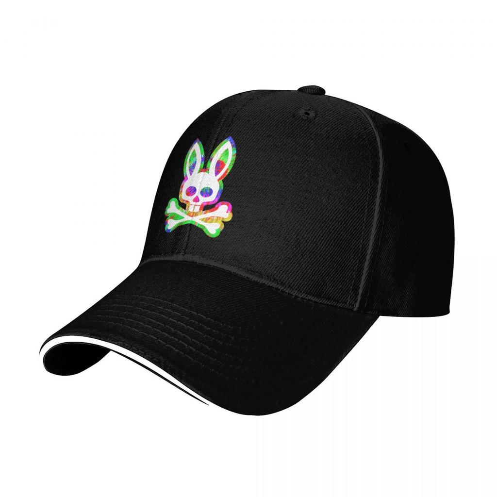 Colorful Skeleton Rabbit Bunny Camping Baseball Caps For Womens High-end Female Beach Dad Hats Trucker Cap