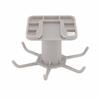 3pcs Strong Bearing Kitchen Utensil Hooks 360 Degree Rotation Adhesive Hanging Rack  For Kitchen