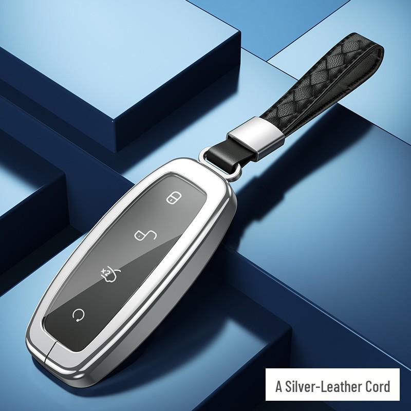 Denza Car Key Full-Wrap Aluminum Alloy Protective Shell Cover