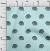 oneOone Cotton Flex Fabric Elephant Block Printed Craft Fabric BTY 40 Inch