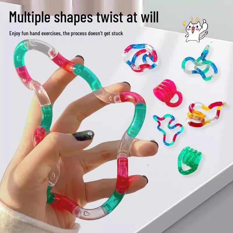 Newcomer Exclusive: Luminous Silicone Twist & Turn Rope - 2 Pack for Decompression Play